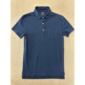 J.Crew Mens Short Sleeve Pocket Polo Shirt Size XS